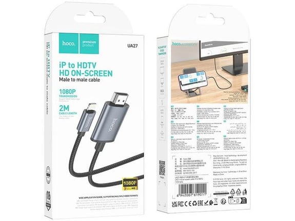 HOCO HDMI kabel 2 m, UA27