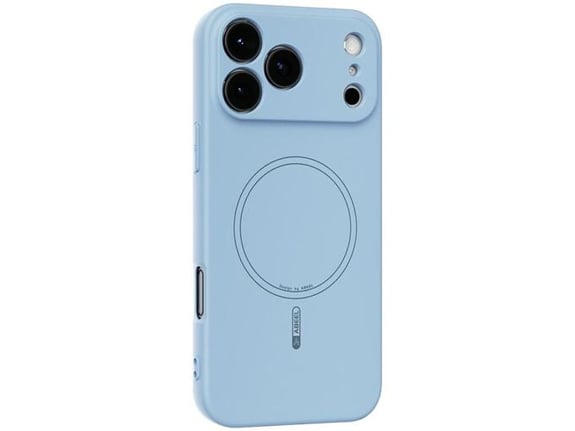 CHAMELEON ovitek za gumiran TPU Magnetic Pastel Apple iPhone 18 Pro Max, svetlo moder