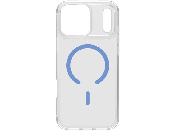 Chameleon Apple iPhone 17 Pro Max / 18 Pro Max - Gumiran magnetni ovitek (TPU Magnetic Clear) - moder