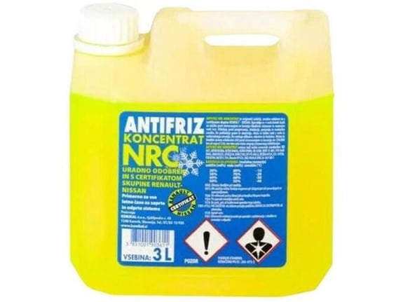 TFM antifriz nrc rumeni renault 3l TFM NRC 3L