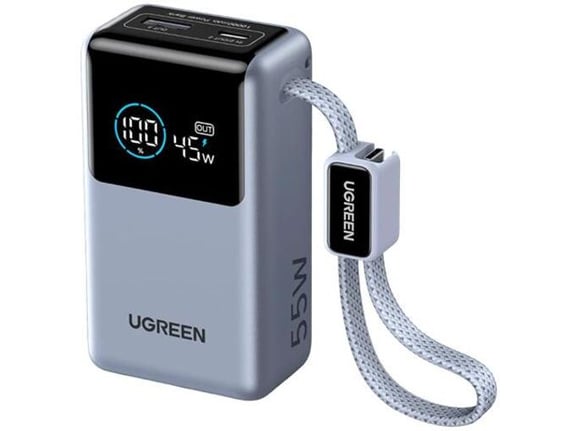 UGREEN 55W 10000mAh Nexode Pro prenosna baterija - modra 75701B
