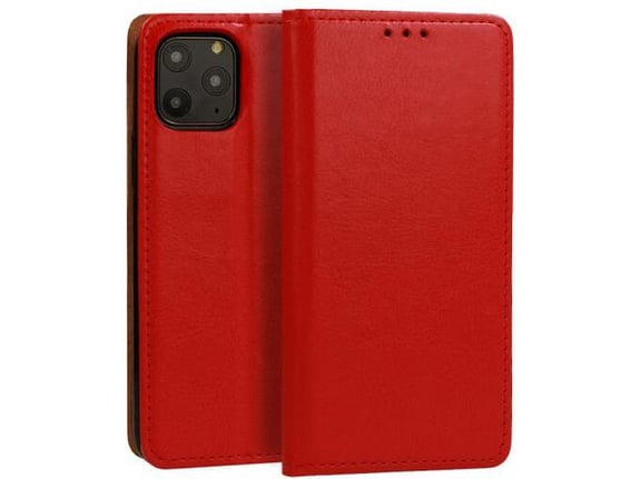 ONASI Special usnjena preklopna torbica za Samsung Galaxy A34 - rdeča