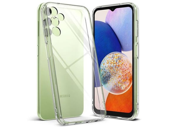 ONASI silikonski ovitek Ultra tanek za Samsung Galaxy A14, prozorna