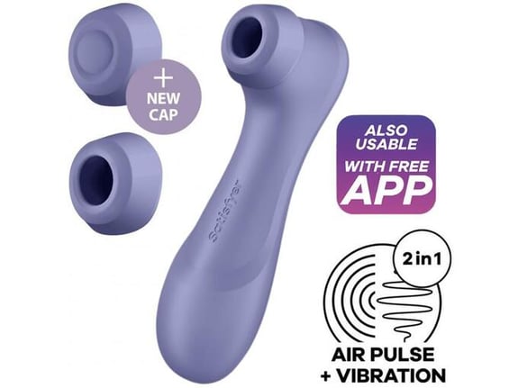 SATISFYER AIR Klitoralni Stimulator Satisfyer Pro 2 Gen 3 App Lilac