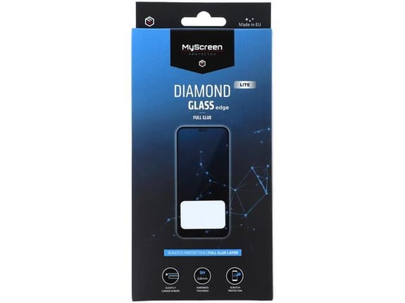 MyScreen protector My Screen protector Diamond Lite ZAŠČITNO KALJENO STEKLO Samsung Galaxy A54 - Edge Full Glue