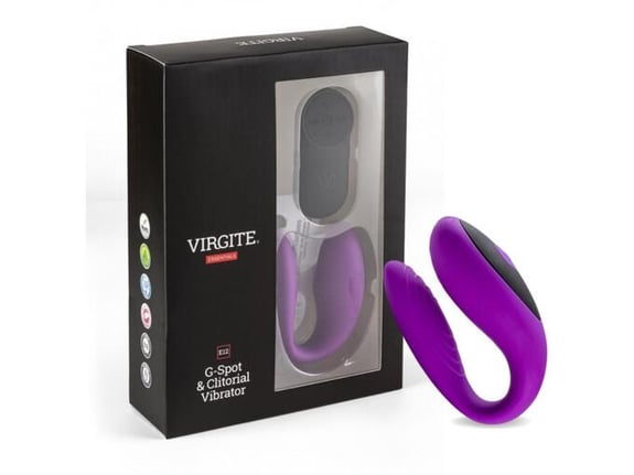 VIRGITE ESSENTIALS Vibrator Za Pare Virgite E12 Purple