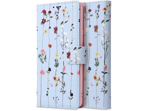 HAVANA Onasi preklopna torbica Wallet denarnica Fancy Diary Samsung Galaxy A14 - Pomlad modra