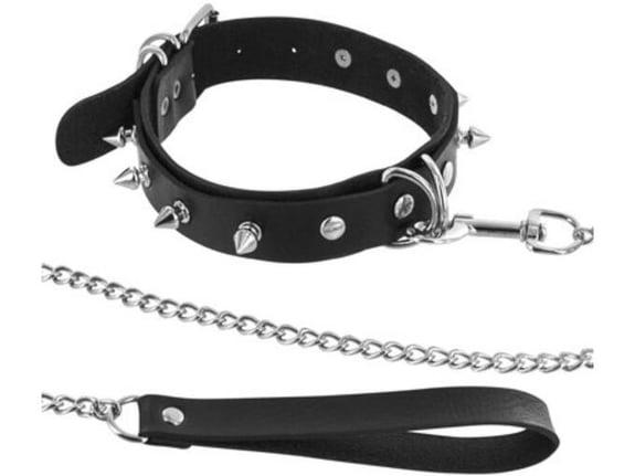 FETISH TENTATION Ovratnica S Povodcem 3698
