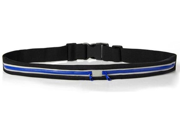 ONASI Športna torba ZA NA PAS 6 črno modra