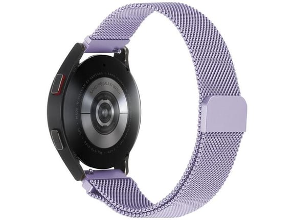 CHAMELEON kovinski pasček za pametno uro, 22mm, Lavender purple
