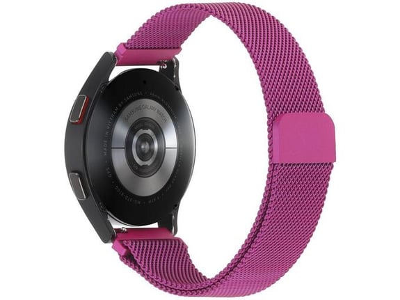 CHAMELEON kovinski pasček za pametno uro, 20mm, vijola