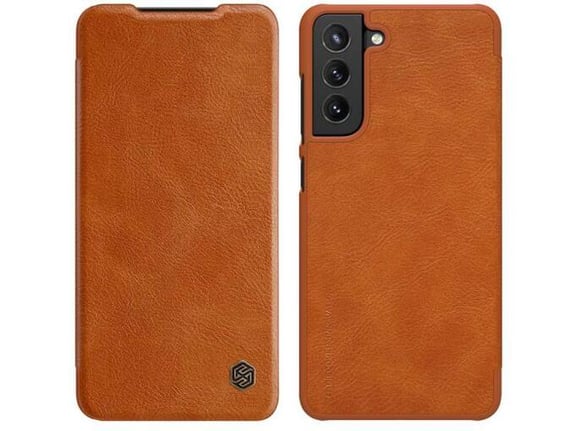 NILLKIN preklopna torbica QIN za Samsung Galaxy A34 - rjava
