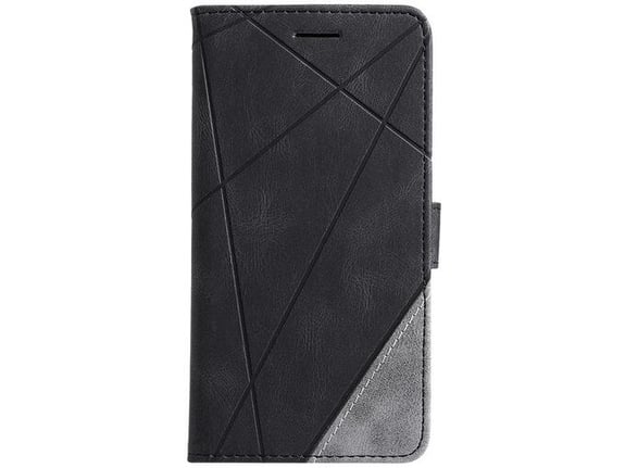 Chameleon Samsung Galaxy A73 5G - Preklopna torbica (WLGO-Lines) - črna