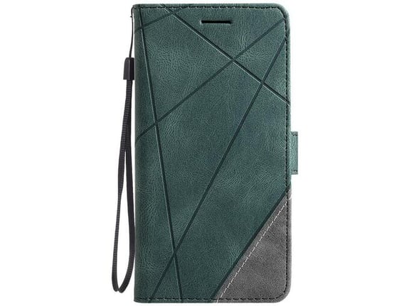 Chameleon Samsung Galaxy A54 5G - Preklopna torbica (WLGO-Lines) - zelena