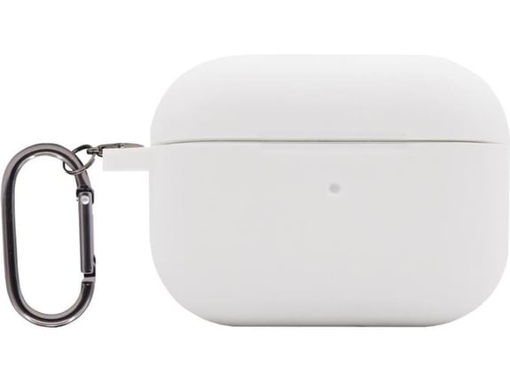 Chameleon Ovitek za Apple AirPods Pro 2 - Slim - silikonski etui s karabinom - bel