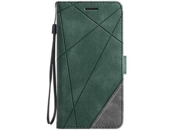 Chameleon Xiaomi Poco X5 Pro - Preklopna torbica (WLGO-Lines) - zelena