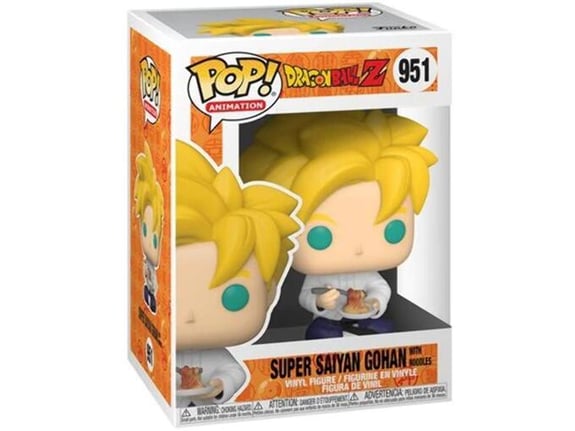 FUNKO pop animation: dragon ball z - gohan w/noodles