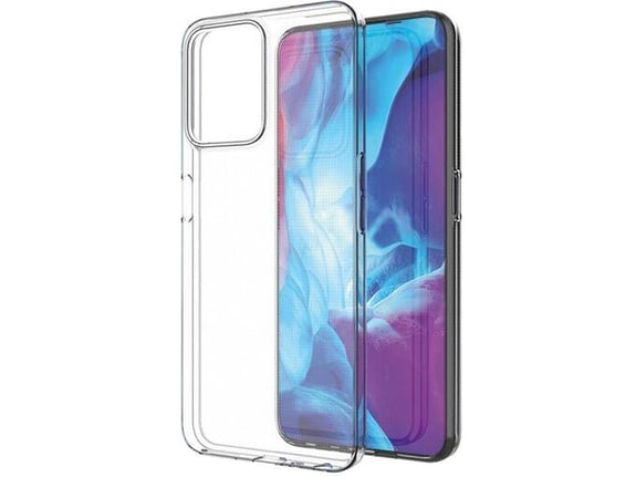CHAMELEON ovitek za gumiran TPU Realme C35, prozoren svetleč