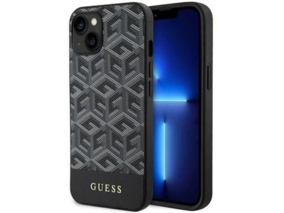 GUESS ovitek G-Cube za iPhone 14, črna, GUHMP14SHGCFSEW
