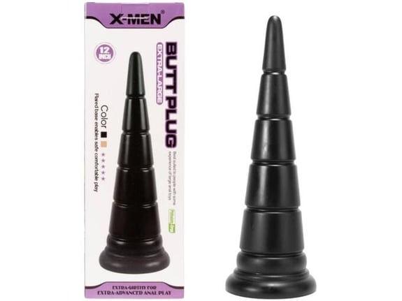 XMEN Analni Čep X-men Extra-large Black 12''