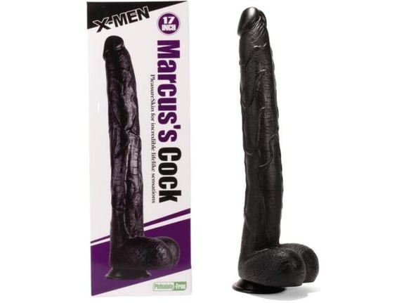 XMEN Dildo X-men Dual Layered Brown 8,8''