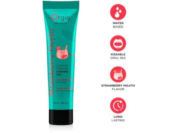 ORGIE Lubrikant Cocktail Strawberry Mojito 100 Ml