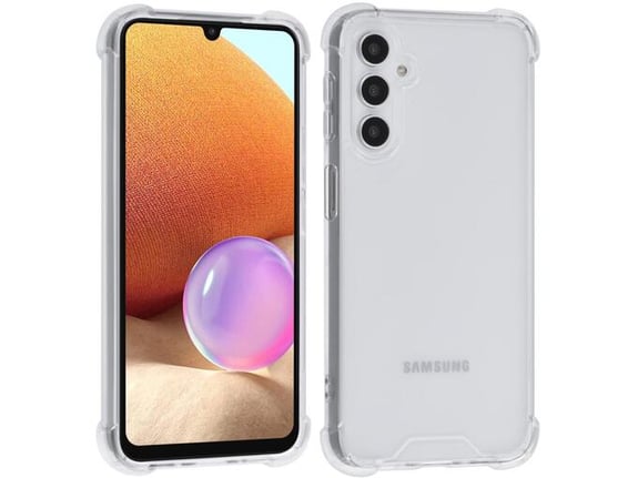ONASI silikonski ovitek Antishock za Samsung Galaxy A24, prozorna
