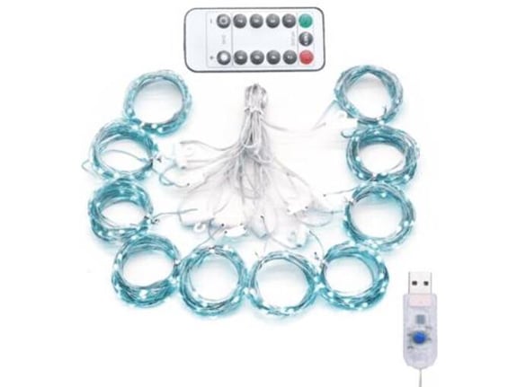 masterLED led svetlobna zavesa usb 5v 300 led 3x3 m 6500k