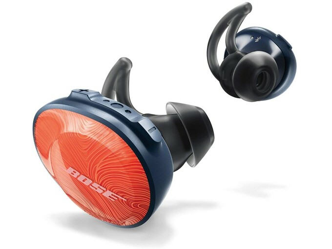 BOSE brezžične ušesne slušalke SoundSport Free oranžne