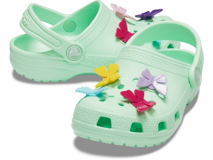 Crocs Cokli Kids Classic Butterfly Charm Clog