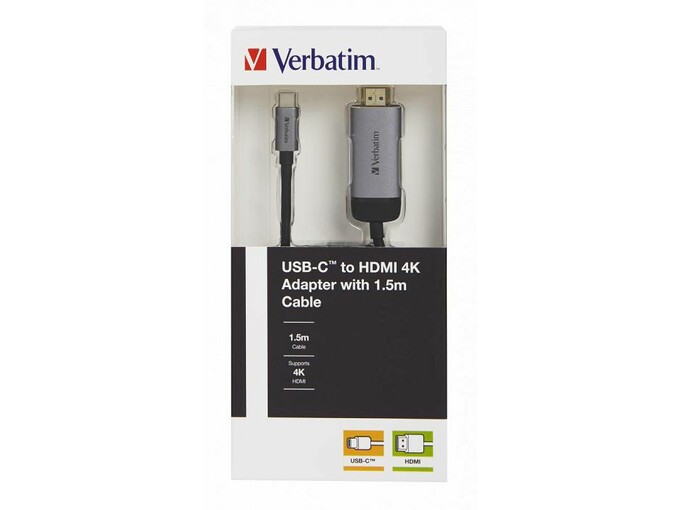 VERBATIM 4K adapter  049144 USB-C / HDMI