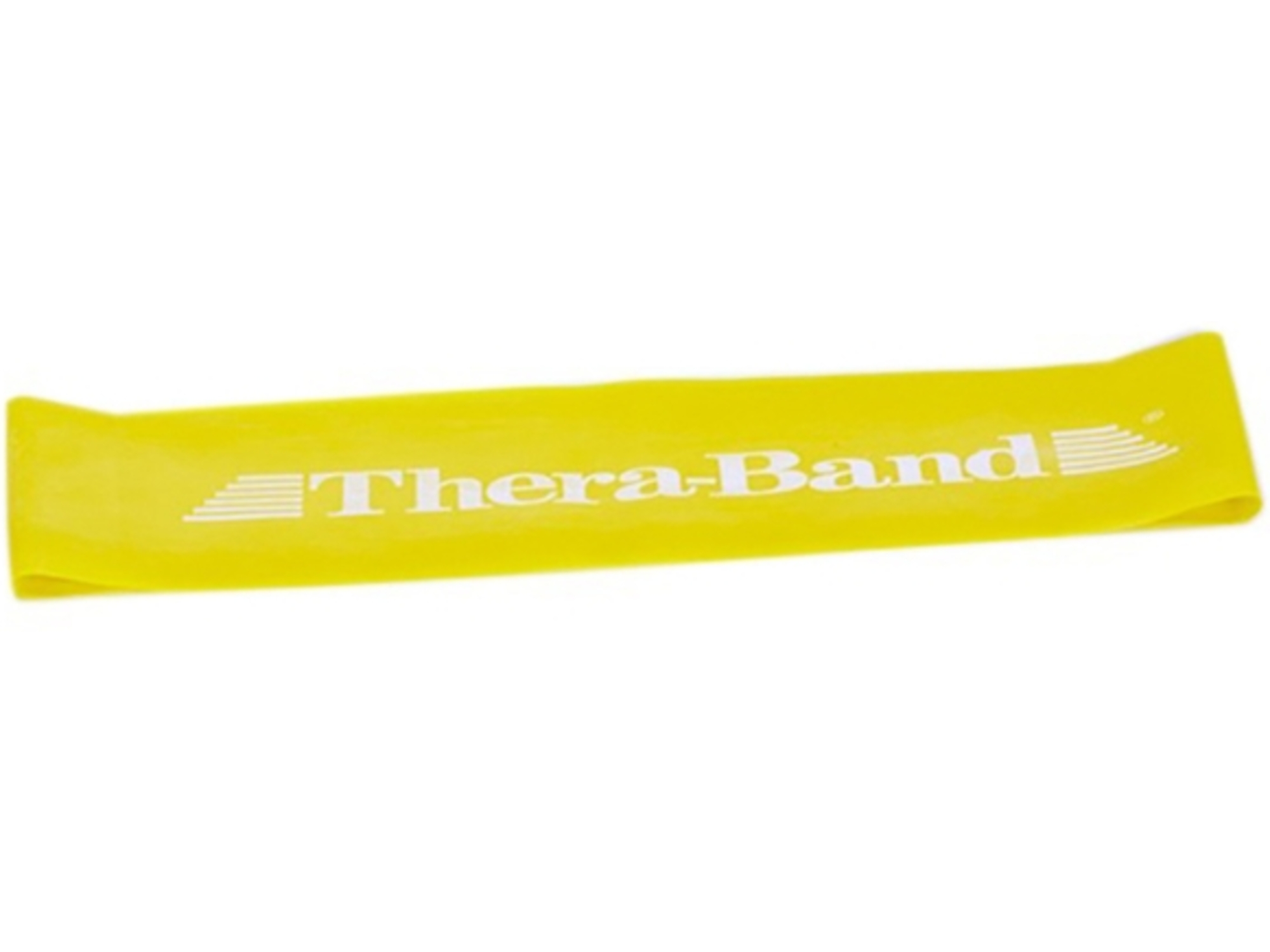 THERA-BAND elastični trak z zanko TB 20810, 20.5cm, zelo lahek, rumen
