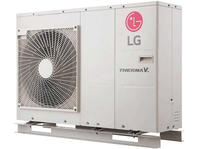 LG toplotna črpalka zrak/voda z montažo Therma V Monoblok S HM071MR.U44 - 7 kW