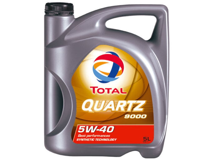 TOTAL sintetično motorno olje Quartz 9000 5W40, 5L