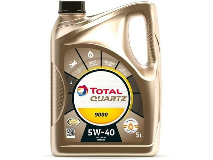 TOTAL motorno olje Quartz 9000 5W40 5L