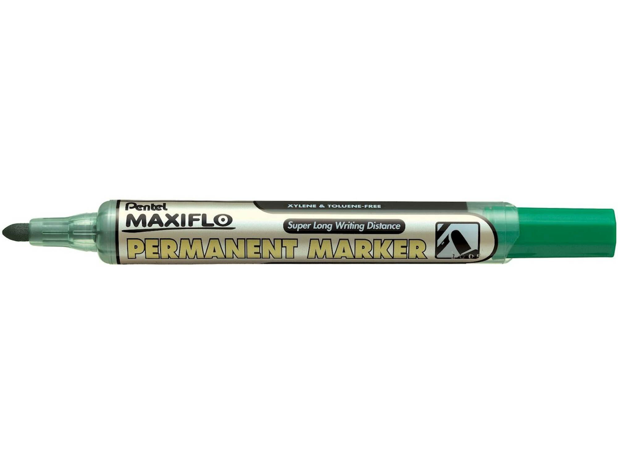 PENTEL Marker premanentni maxiflo, zelen NLF50-DO