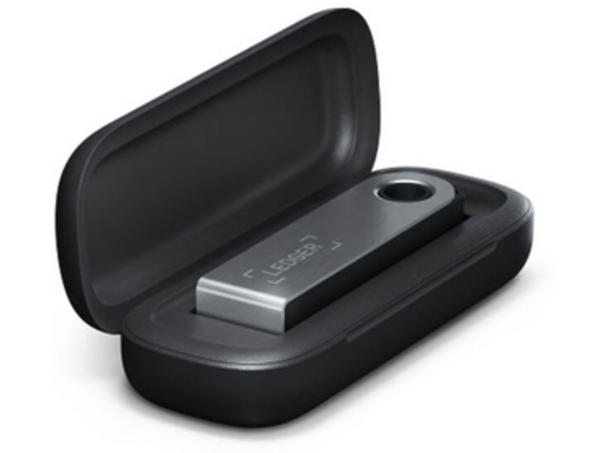 LEDGER zaščitni ovitek za strojno denarnico Nano S Plus Case, črn