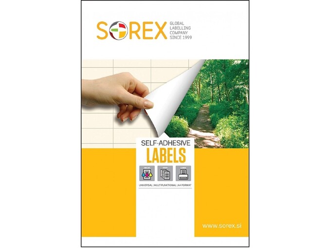 SOREX etikete 210X99