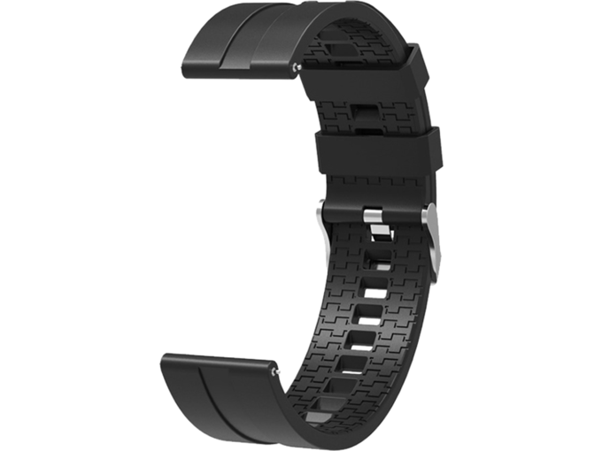 Chameleon Silikonski pašček za uro (22mm) - črn