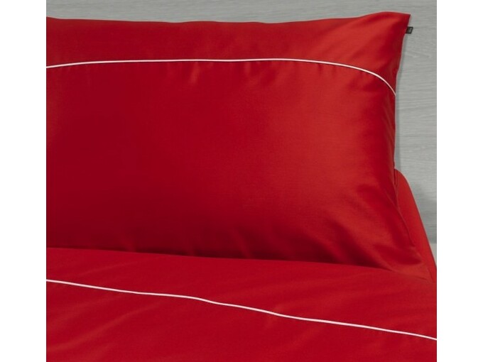ODEJA posteljnina BASIC Rdeča enojna 200 x 140 cm + 60 x 80 cm 021990