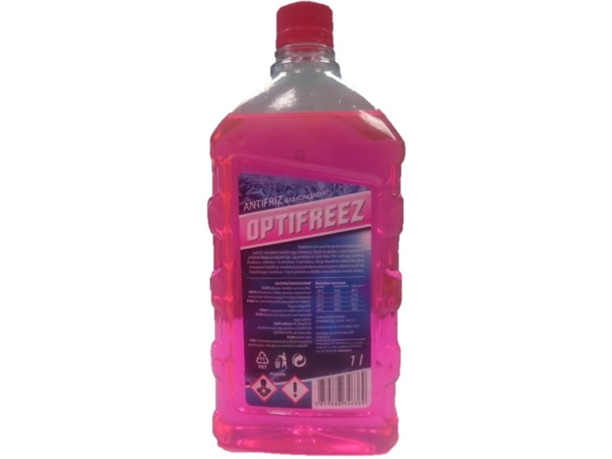 OPTIFREEZ, OPTICLEAN antifriz g13 koncentrat  1lit optifreez 1,14kg