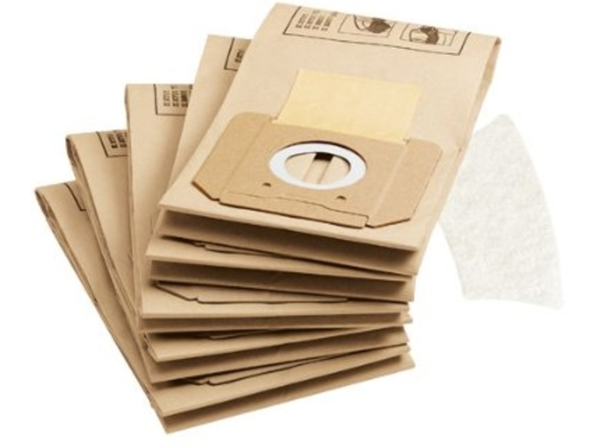 KARCHER papirnate filtrske vrečke (5 kosov) in mikrofilter 6.904-263.0