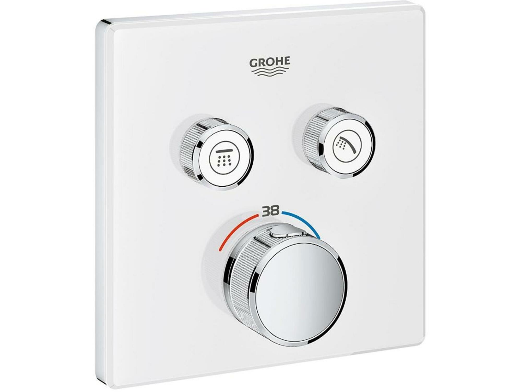 GROHE kopalniška termostatska armatura za tuš Grohtherm SmartControl 29156LS0 2 iztoka