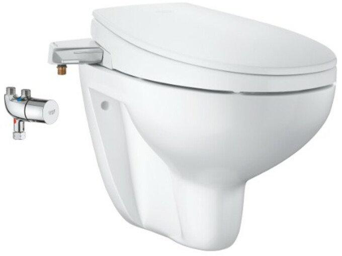 GROHE viseča brezrobna WC školjka bau Ceramic 39652SH0