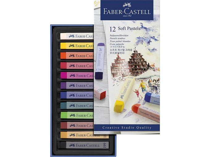 FABER-CASTELL pasteli Soft 12/1