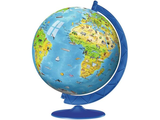 RAVENSBURGER 180 delna 3D sestavljanka Puzzleball globus otroški 123384