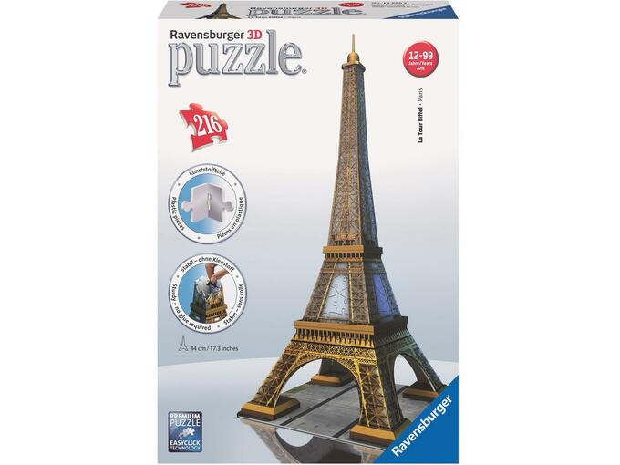 RAVENSBURGER 216 delna 3D sestavljanka Eiffelov stolp 125562