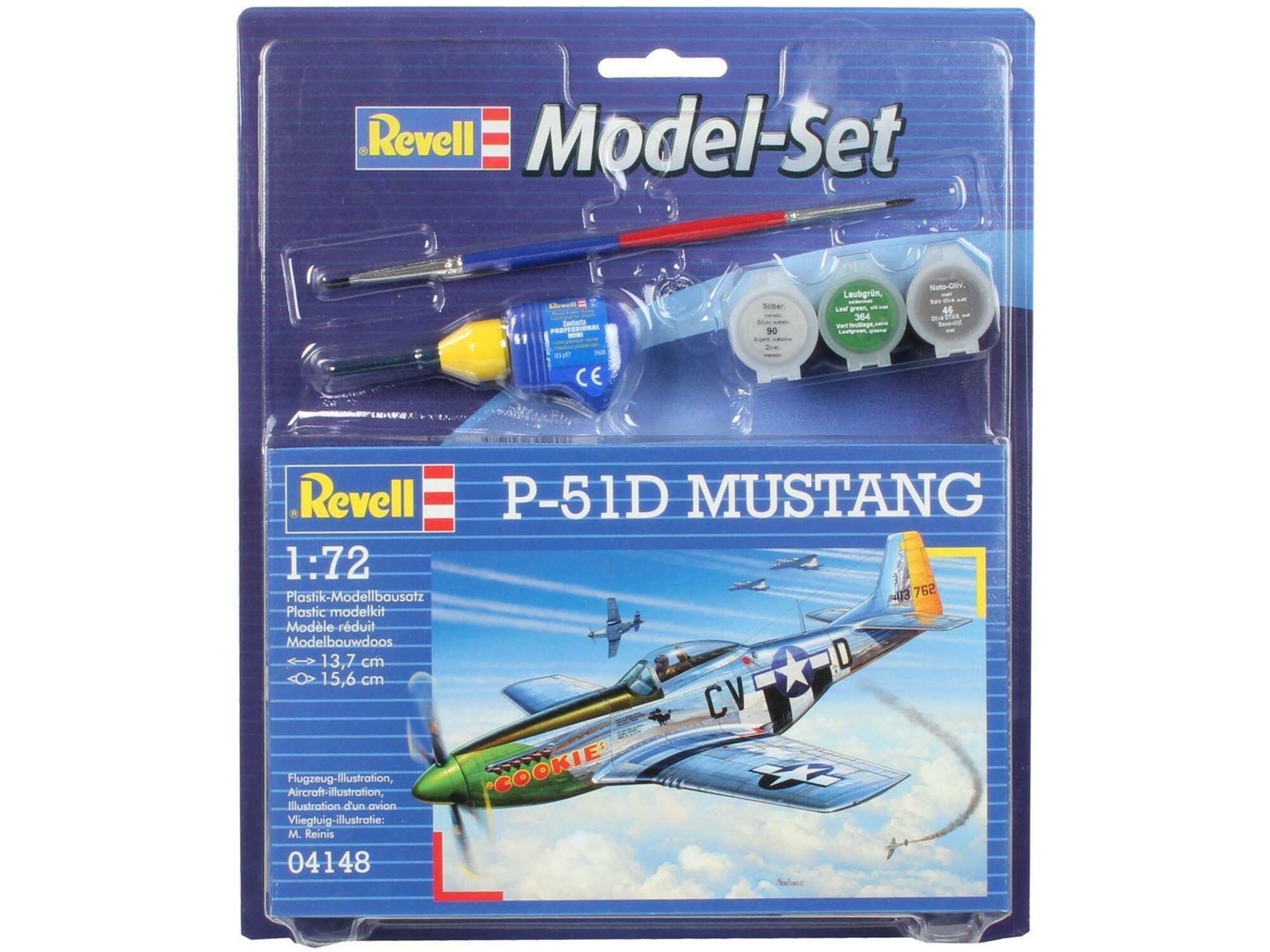 Revell Model Set P-51D Mustang - 6010