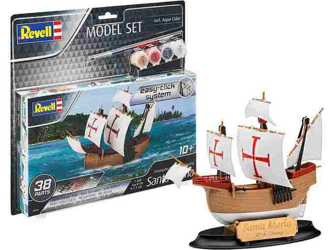 REVELL model ladje Model Set Santa Maria (easy -click) - 65660