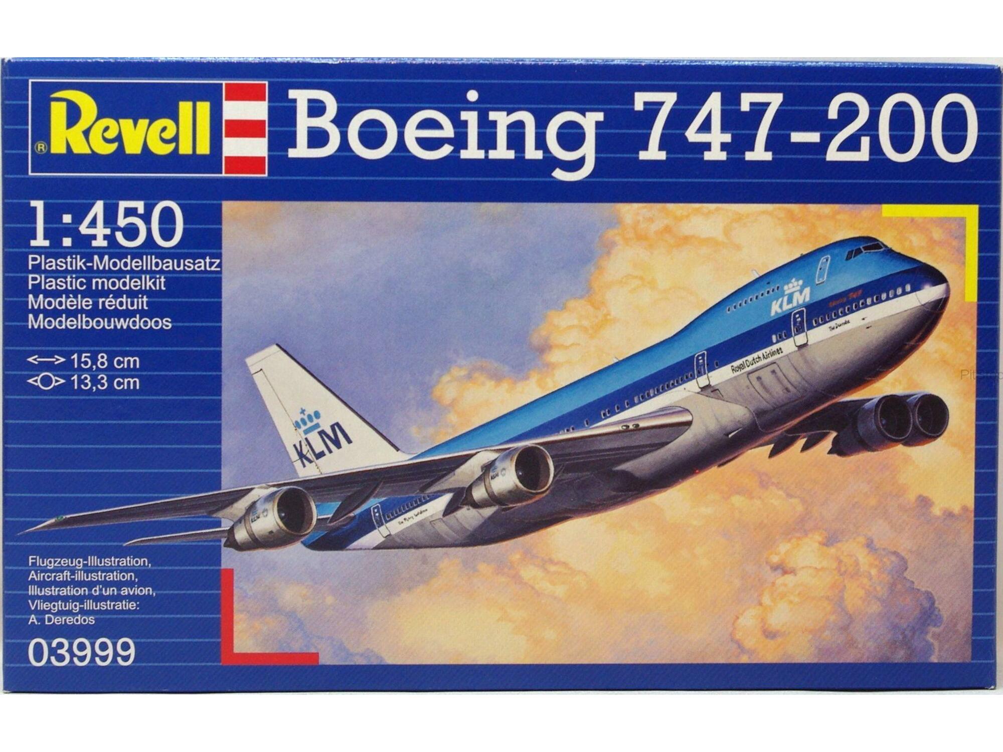 REVELL model letala 1:450 03999 Boeing 747-200